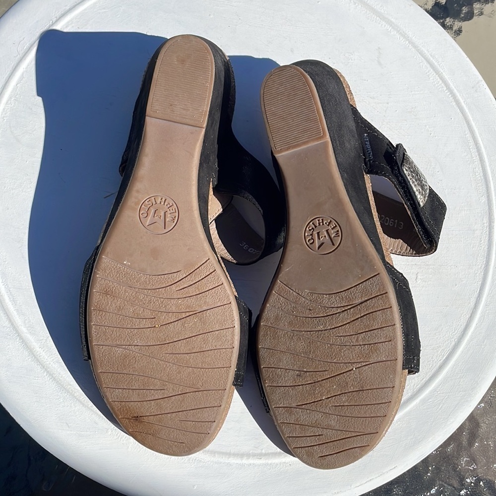 Mephisto Women’s Jocelyn Wedge Sandals EU 41 - Picture 9 of 9